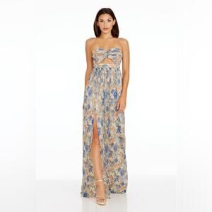 sachin and babi light blue dress Dress the Population | Dresses | Dress The Population Fernanda Strapless  Evening Gown Size Large